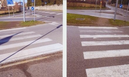 Strisce pedonali con aiuole: una segnalazione per la sicurezza dei pedoni a Borgo San Lorenzo