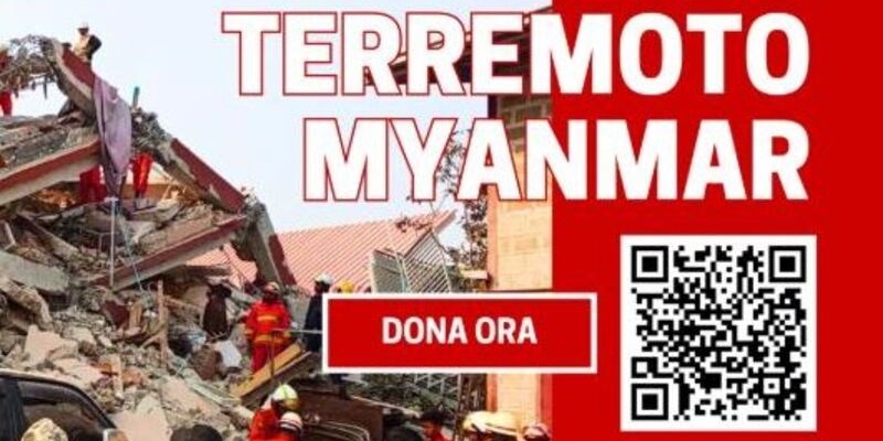Emergenza terremoto Myanmar