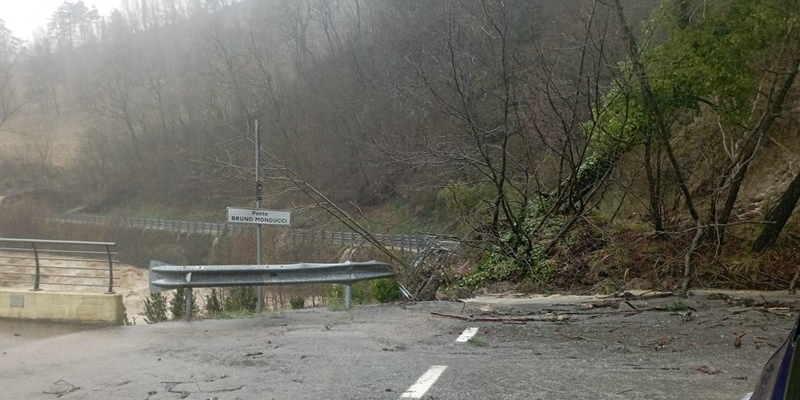 Marradi, aggiornamento sul maltempo. Chiusura strade e invito alla massima prudenza