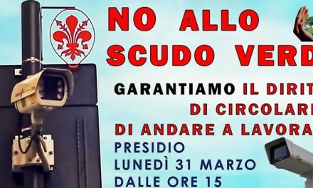 “No allo Scudo Verde”: presidio lunedì 31 marzo davanti a Palazzo Vecchio
