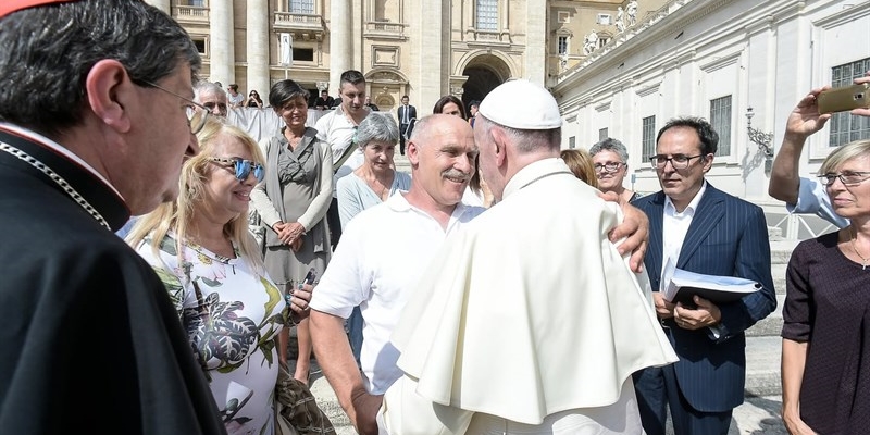 “Fu come parlare con un padre”: il ricordo di Sergio Pietracito, presidente delle vittime del Forteto, per Papa Francesco