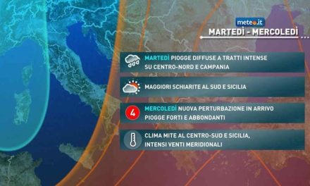 Meteo. Settimana di Pasqua tra perturbazioni e venti forti sull’Italia