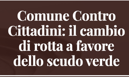 Scudo Verde: il Comune di Vaglia cambia rotta. Dalla mozione unanime all’adesione silenziosa