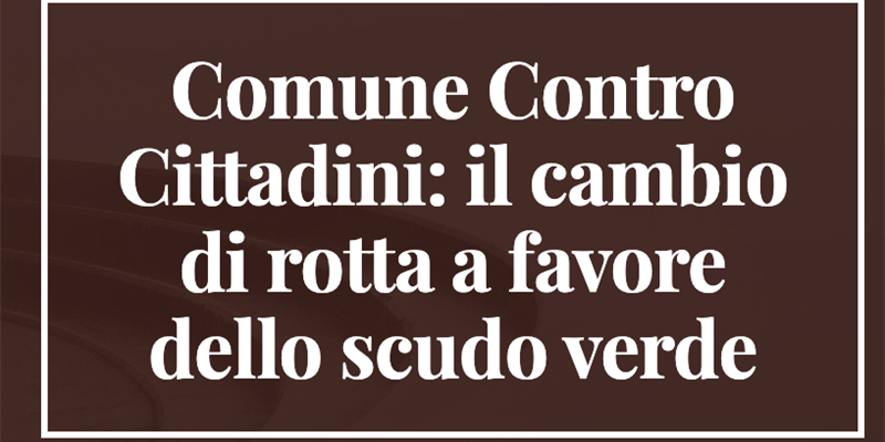 Scudo Verde: il Comune di Vaglia cambia rotta. Dalla mozione unanime all’adesione silenziosa