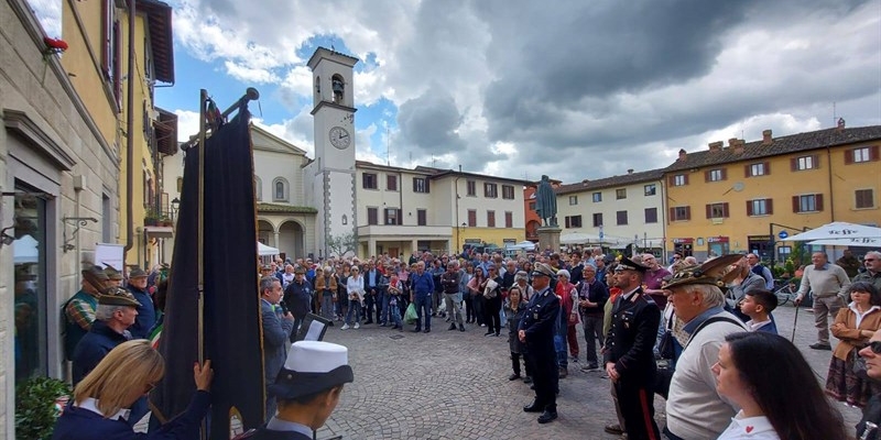 Vicchio 25 aprile – Una targa per le vittime dell’eccidio di Padulivo