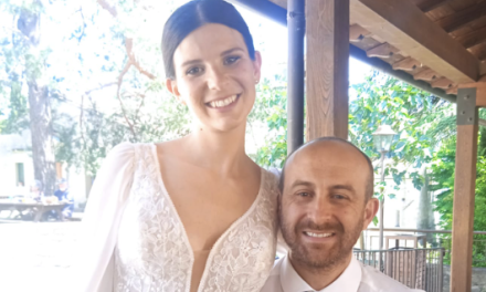 Francesco e Romina sposi nell’Abazzia di Romena
