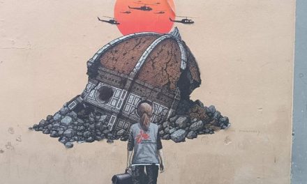 Un murale per Medici Senza Frontiere nel cuore di Firenze: l’omaggio dell’artista Noone
