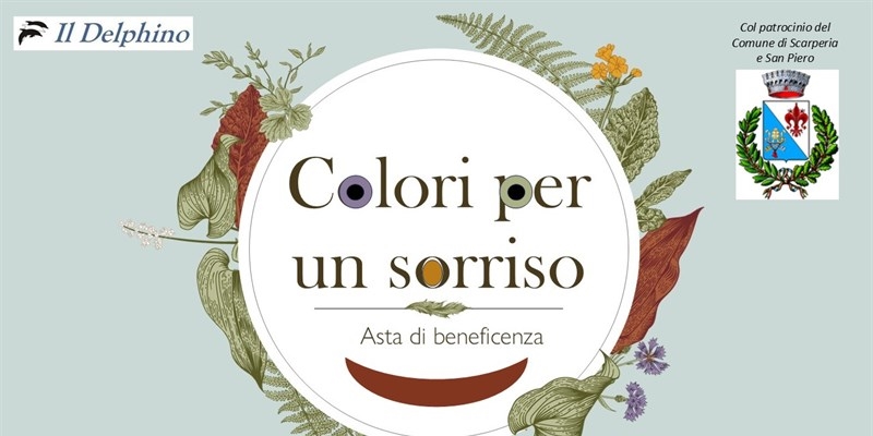 “Colori per un Sorriso”: un’asta di beneficenza a Scarperia e San Piero