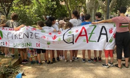 I bambini di Firenze per Gaza: un messaggio di pace dalla Toscana alla Capitale