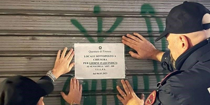 Chiusura temporanea di un bar a Scarperia e San Piero per motivi di ordine pubblico