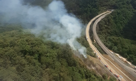 Nuovo fronte dell’incendio boschivo a Barberino di Mugello: chiuso il tratto panoramico dell’A1