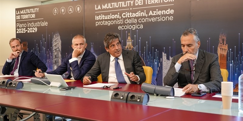 Transizione ecologica e sviluppo integrato. La Multiutility Toscana lancia il piano industriale 2025-2029 da 2,5 miliardi
