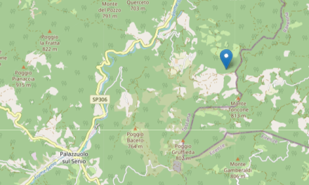 Due scosse di terremoto a Palazzuolo sul Senio, la più forte di magnitudo 3.0