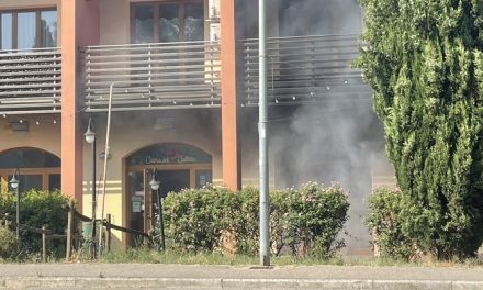 Incendio presso i locali del ristorante “Il Galletto”