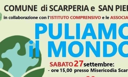 Torna a Scarperia e San Piero l’iniziativa “puliamo il mondo” con studenti e volontari