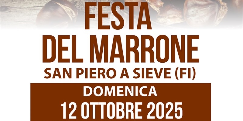 A San Piero a Sieve torna la festa del Marrone. Tre domeniche di tradizione e sapori