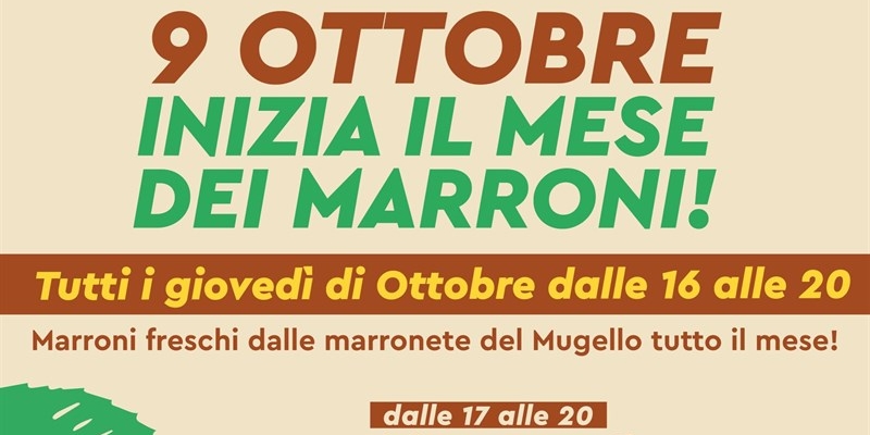 Borgo San Lorenzo. Il mese dei marroni celebra l’autunno sostenibile del Mugello