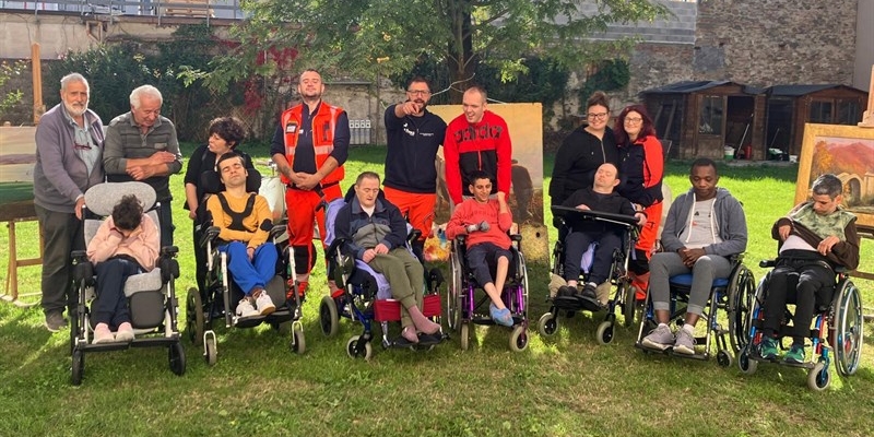 Gradite visite alla mostra di Paladini al Centro Radio Soccorso