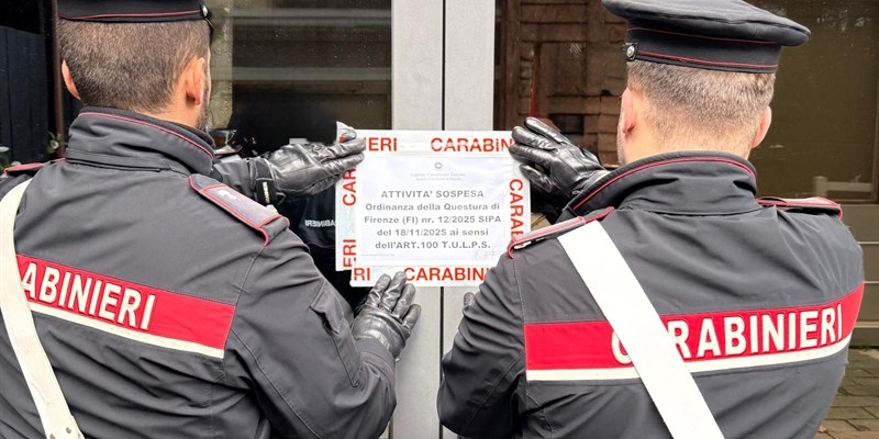 Barberino di Mugello, discoteca chiusa per 15 giorni per motivi di ordine e sicurezza pubblica