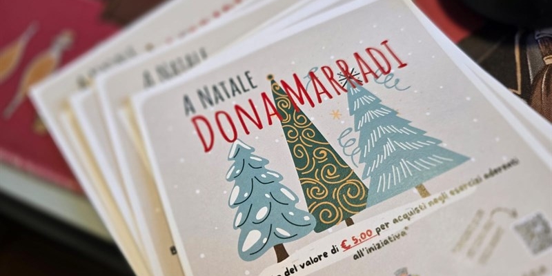 Dona marradi 2025, il comune rilancia l’iniziativa per sostenere il commercio locale nel periodo natalizio