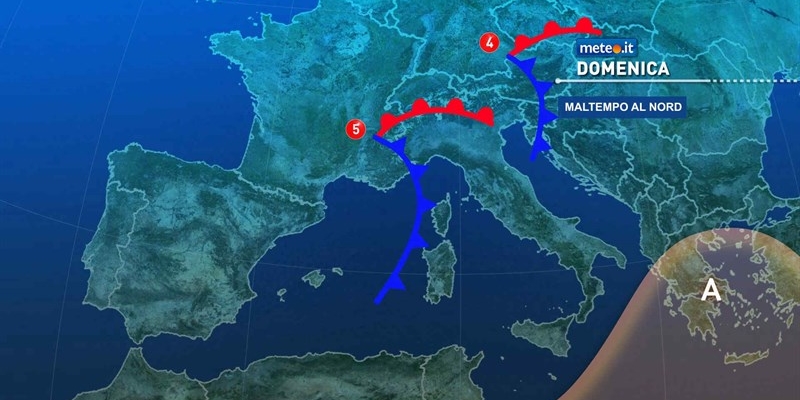 Finisce l’estate di San Martino e arriva la pioggia