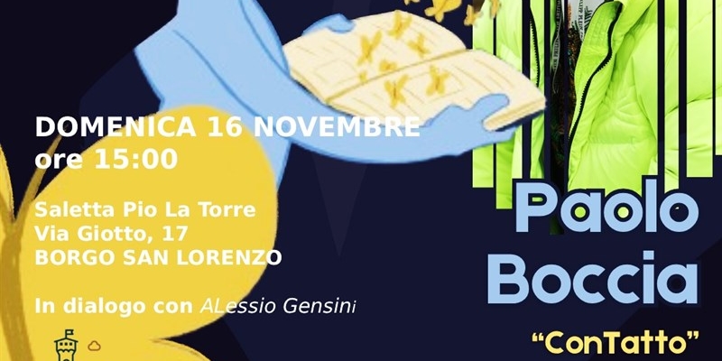 Paolo Boccia presenta ConTatto. Il valore umano della fisioterapia all’ingorgo letterario