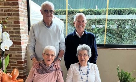 Una doppia festa per gli 85 anni dei fratelli Aldo e Renzo Giovannini, 80 per Marina e Giulietta
